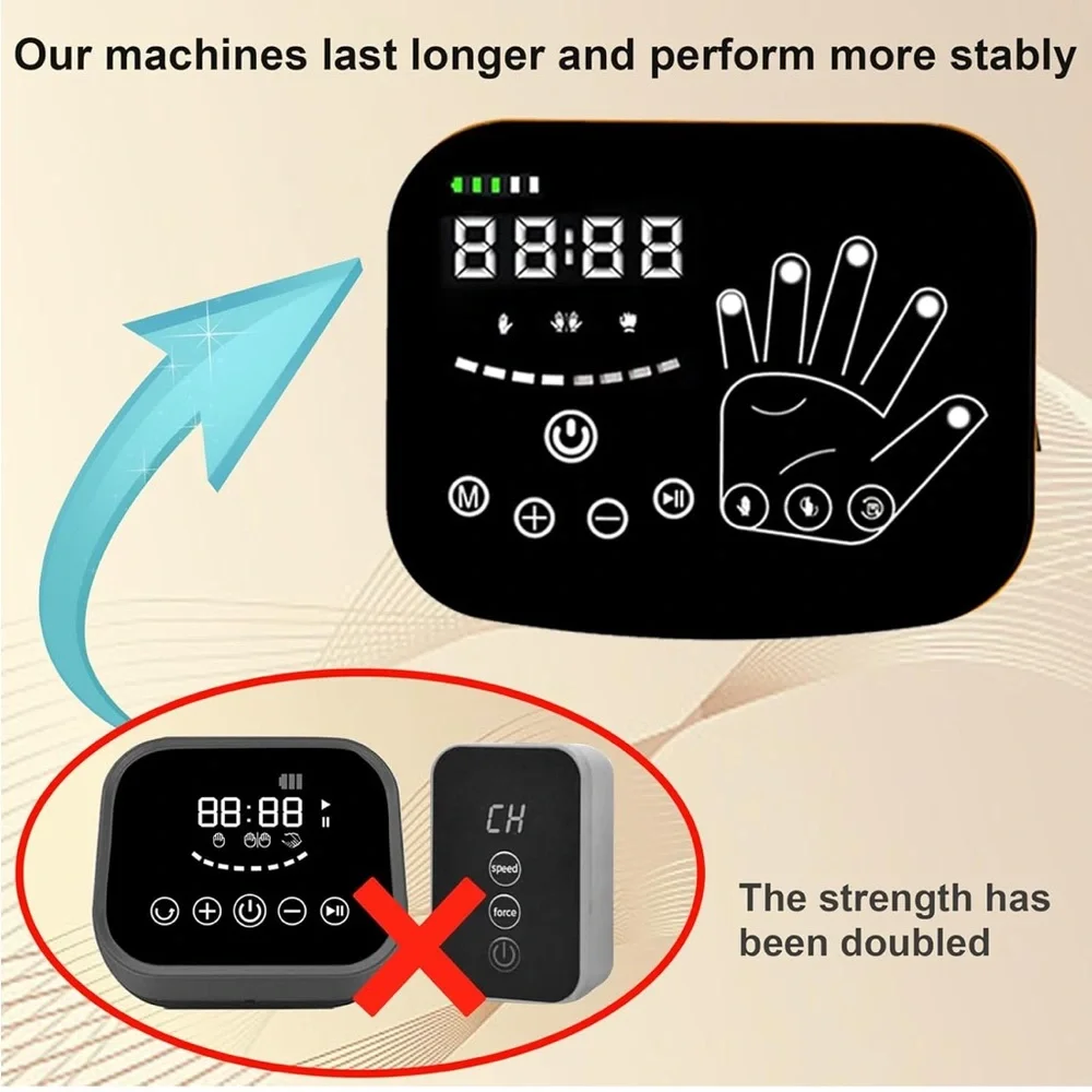 Upgraded rehability robot gloves left hand large new